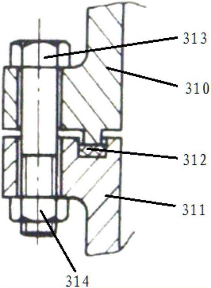 Sealing waterproof structure and ship-borne stable platform