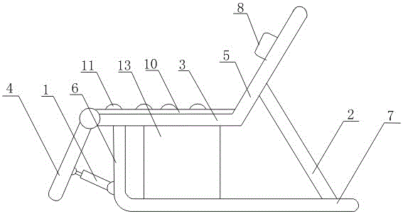 Intelligent health chair with headrest convenient for taking rest