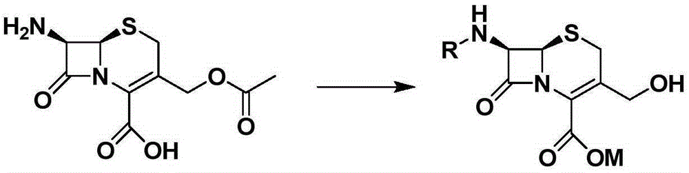 A kind of synthetic method of cefcapene hydrochloride