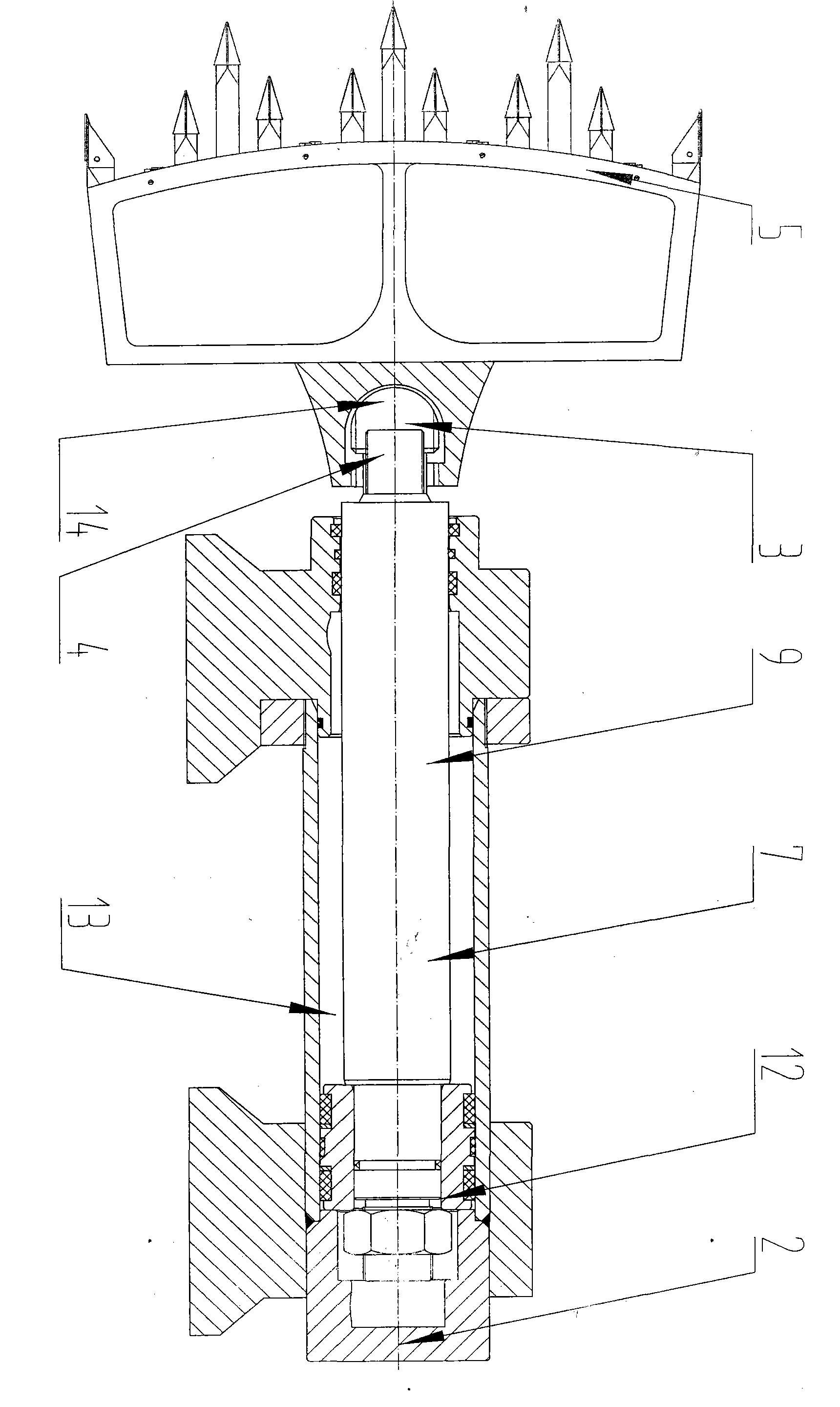 Method for damage-proof drive part unit and damage-proof drive part unit implementing method