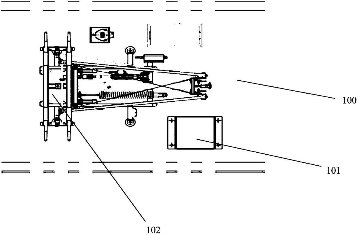 Three-position switch control system and control method