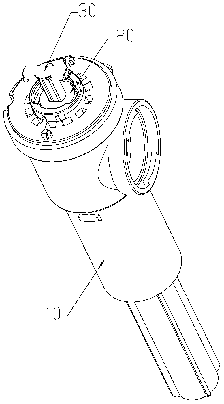 Filter device easy to disassemble and assemble of water inlet valve