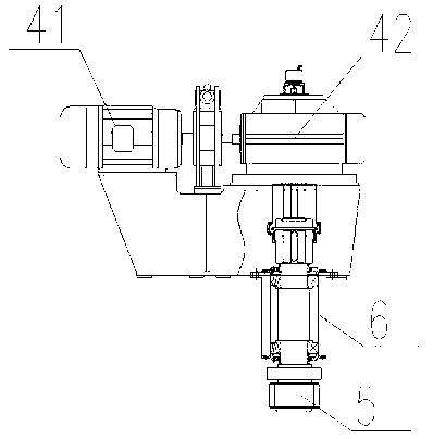 Transverse moving mechanism of cold sawing machine