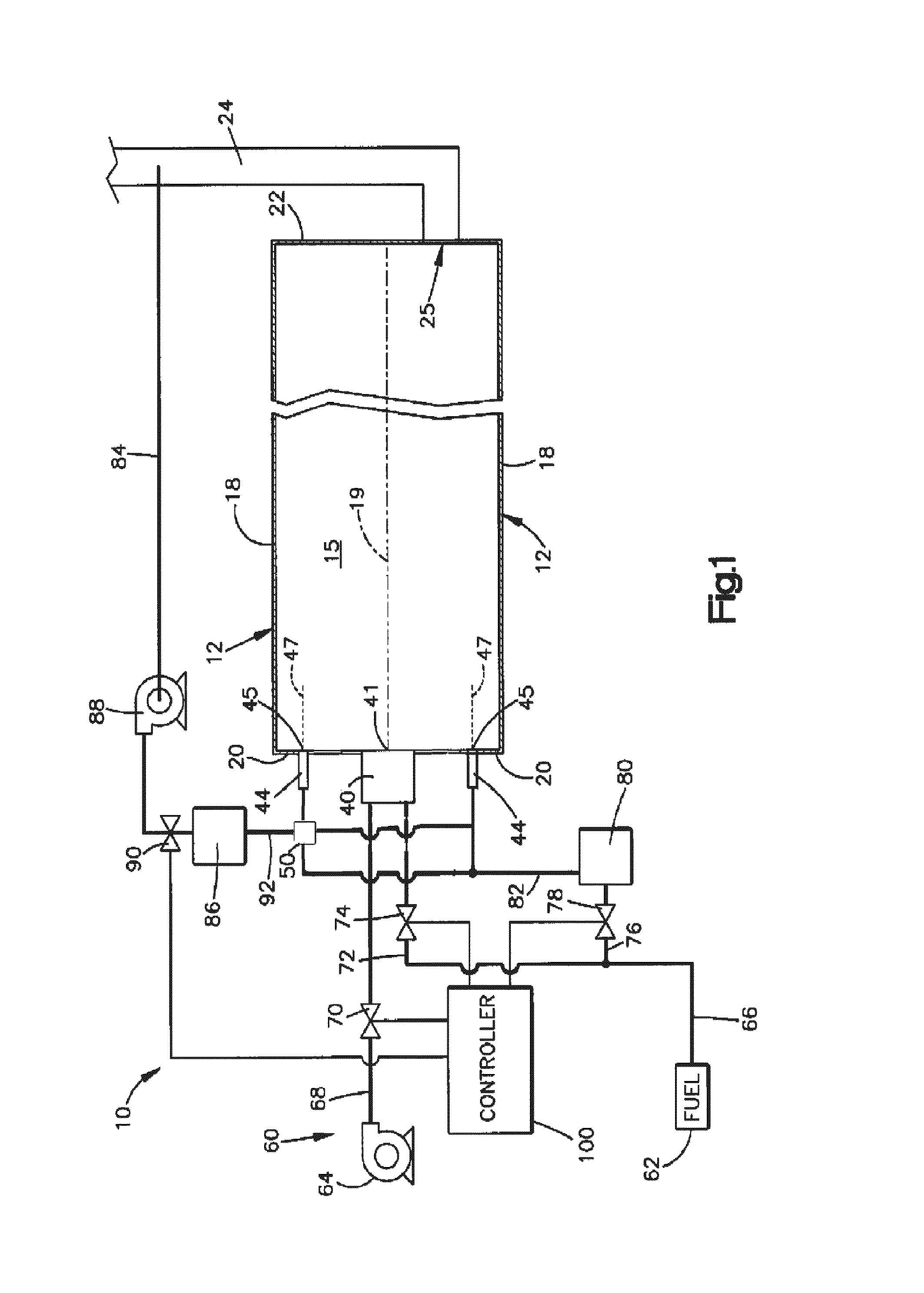 LOW NOx COMBUSTION METHOD AND APPARATUS