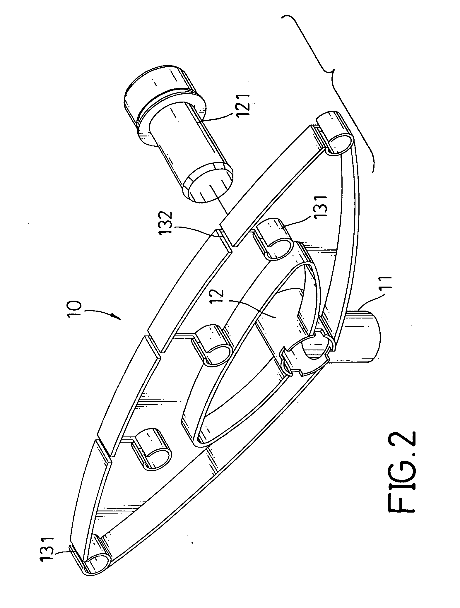 Bracket for clotheshorse