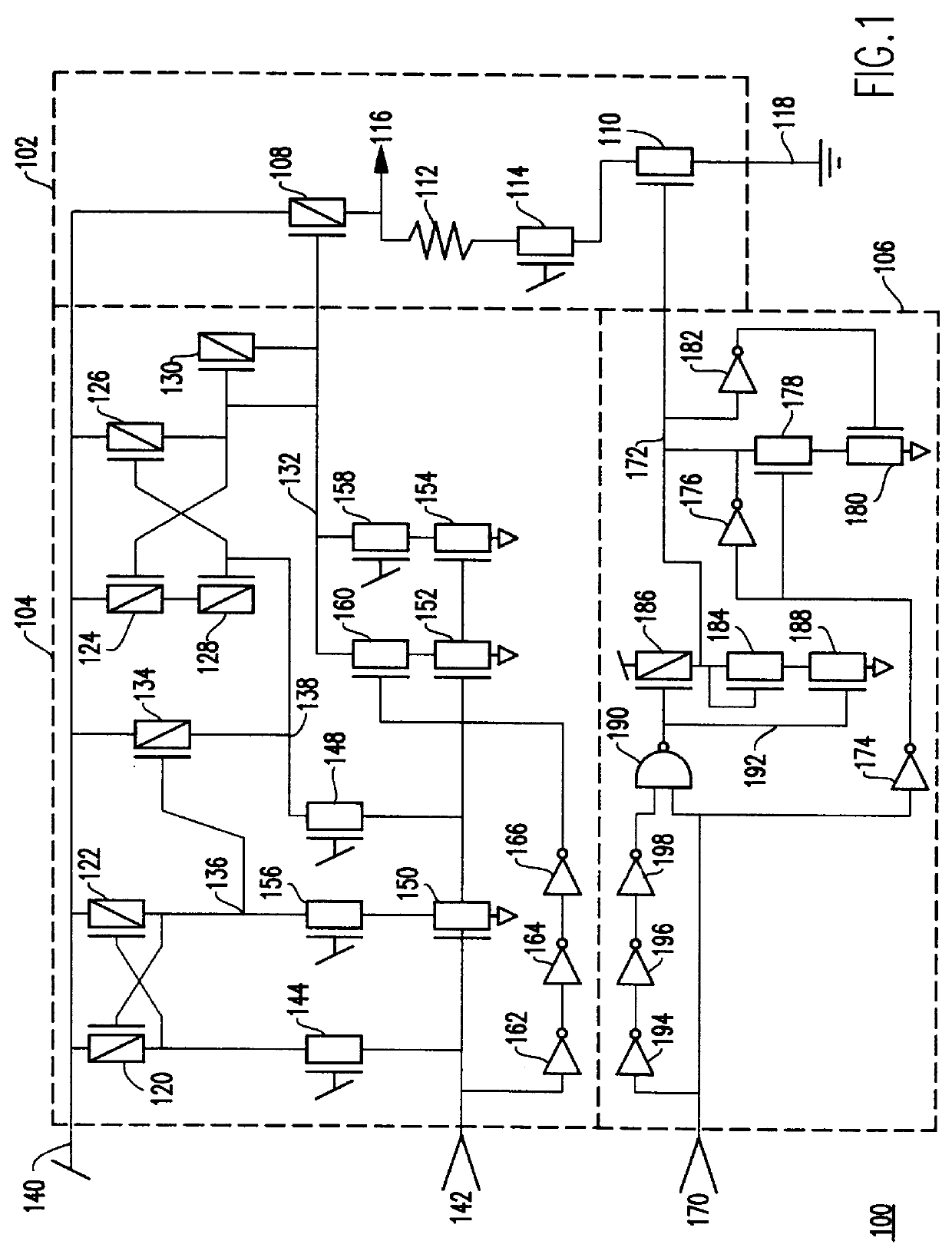 Off chip driver (OCD) with variable drive capability for noise control