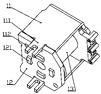 An assembly method of a starter motor with a built-in electromagnetic switch