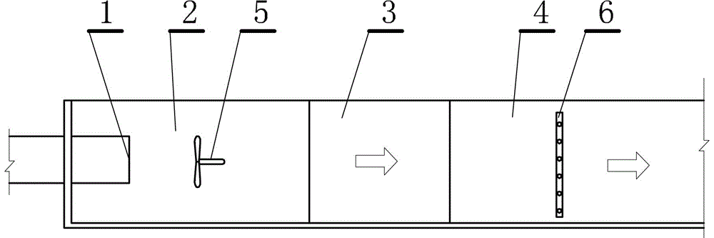 Experimental device and method for testing discharged water temperature of reservoir