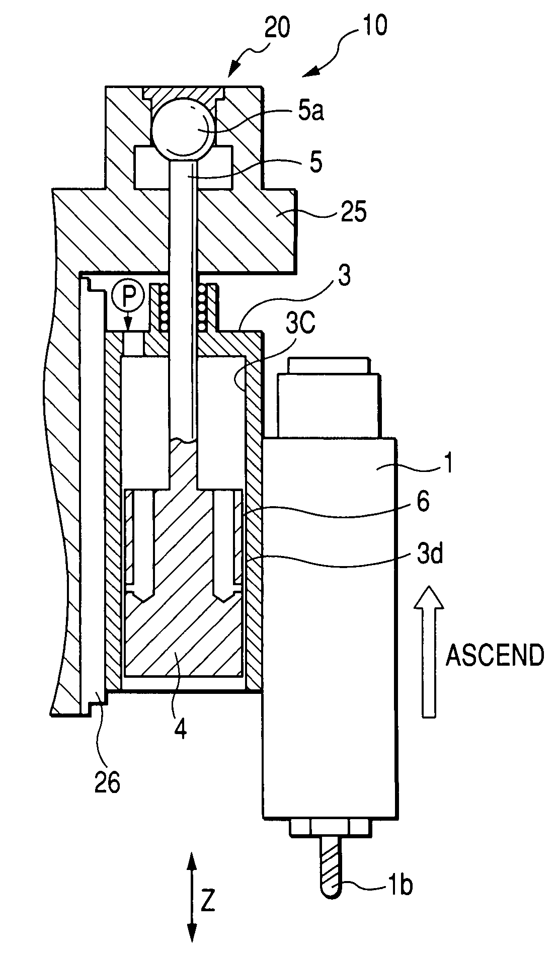 Pneumatically static balancer for machine tool