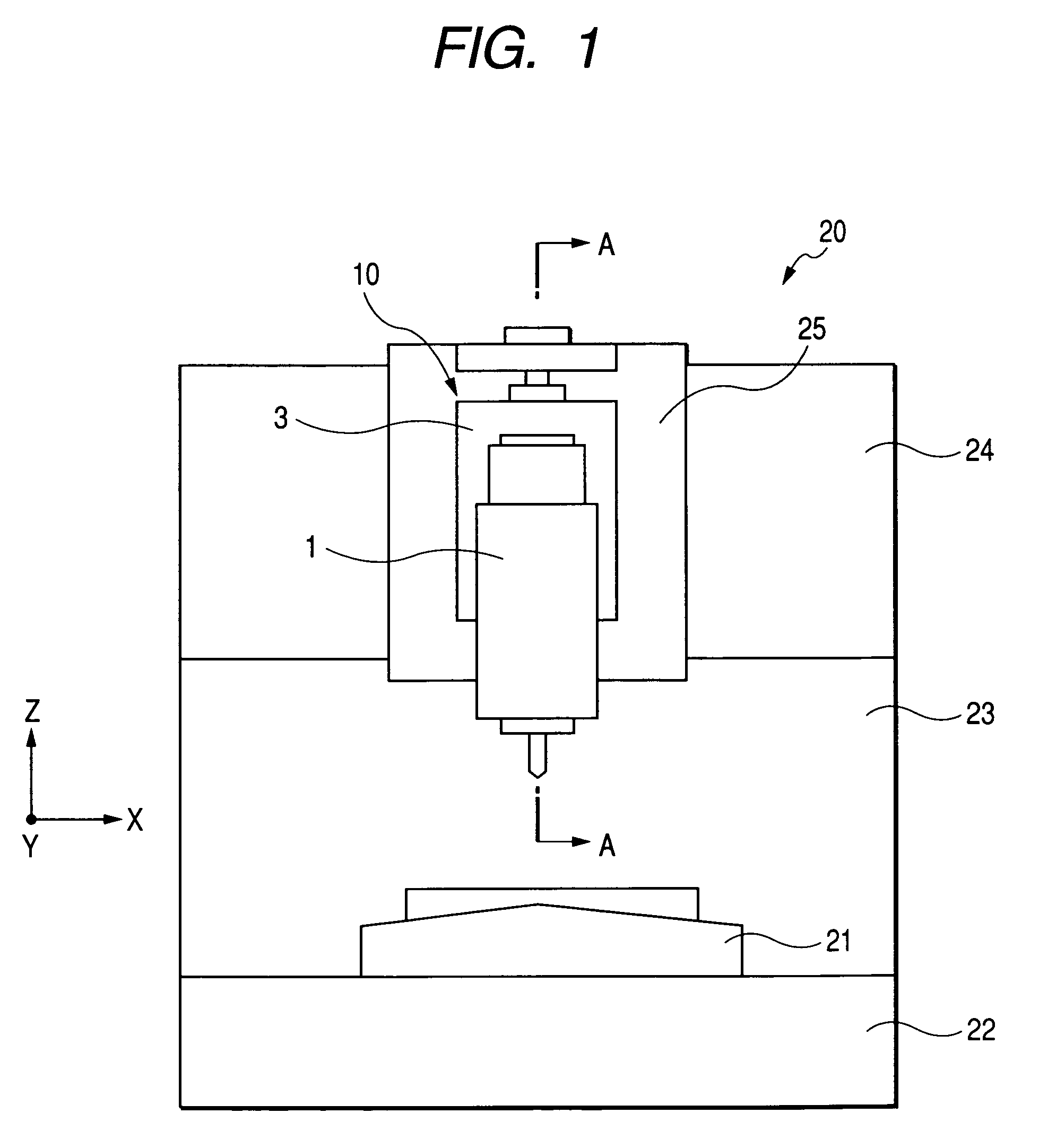 Pneumatically static balancer for machine tool