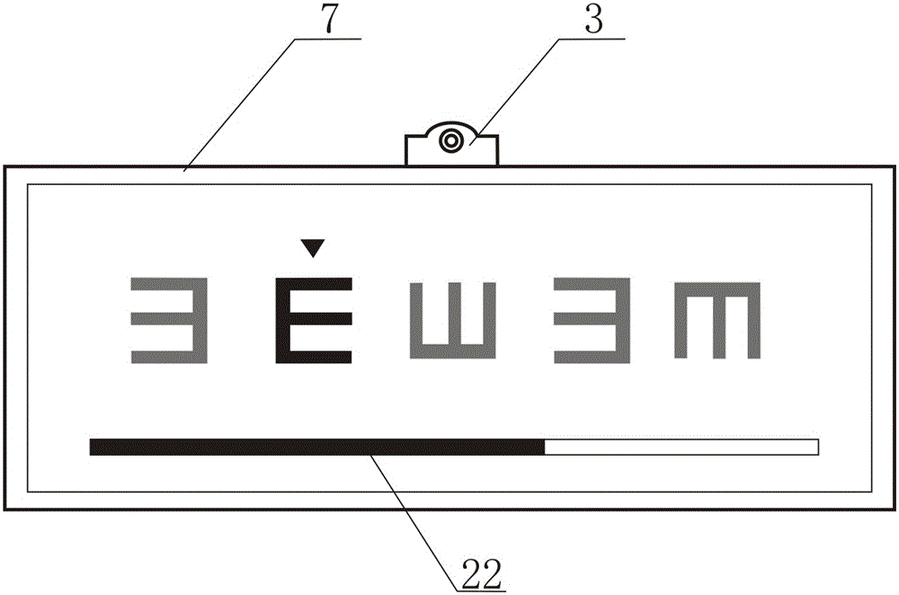 Double-blind design of electronic vision testing system