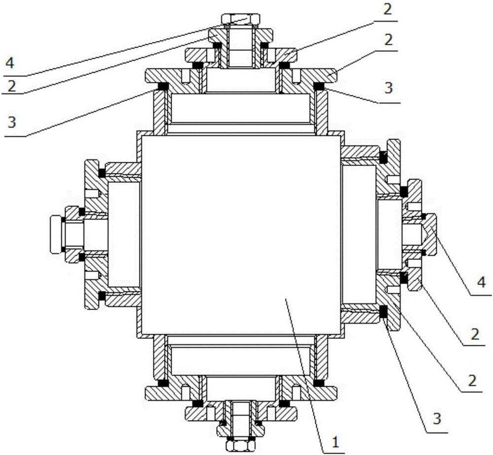 Explosion-proof accessory multifunctional protection test auxiliary apparatus