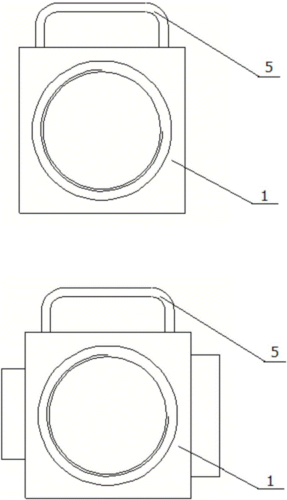 Explosion-proof accessory multifunctional protection test auxiliary apparatus