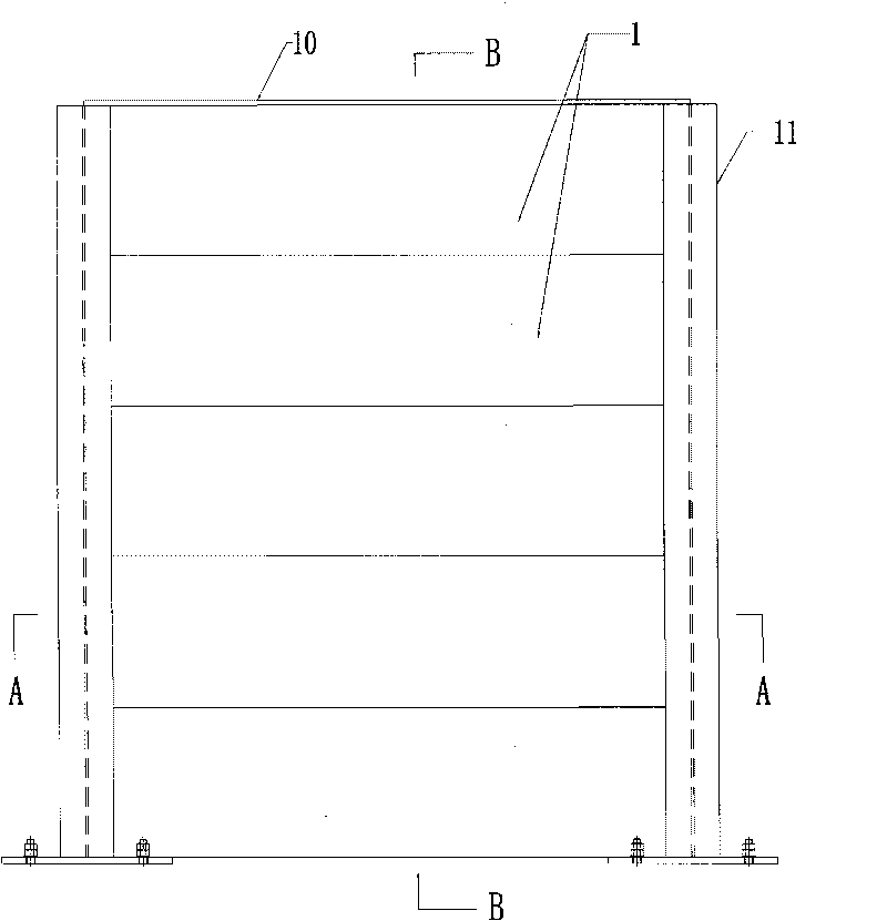 Sound barrier structure for high speed railways