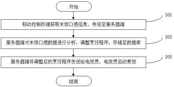 Cooking program and mouthfeel analysis push method and cloud electric rice cooker system