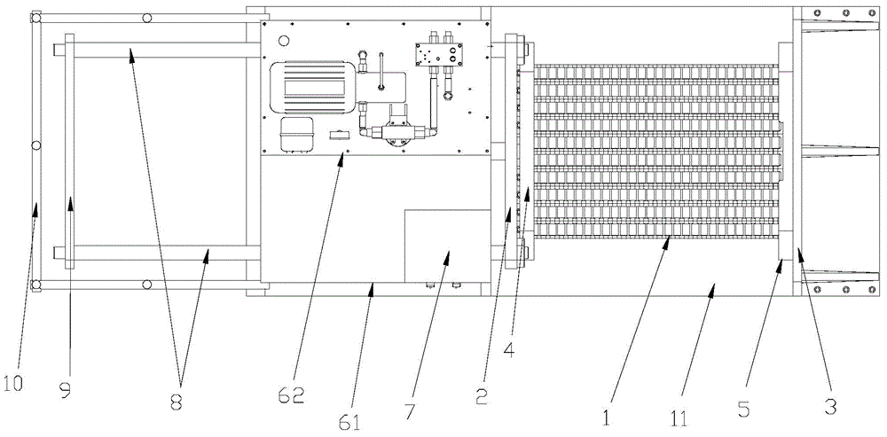 Automatic mold opening/clamping machine