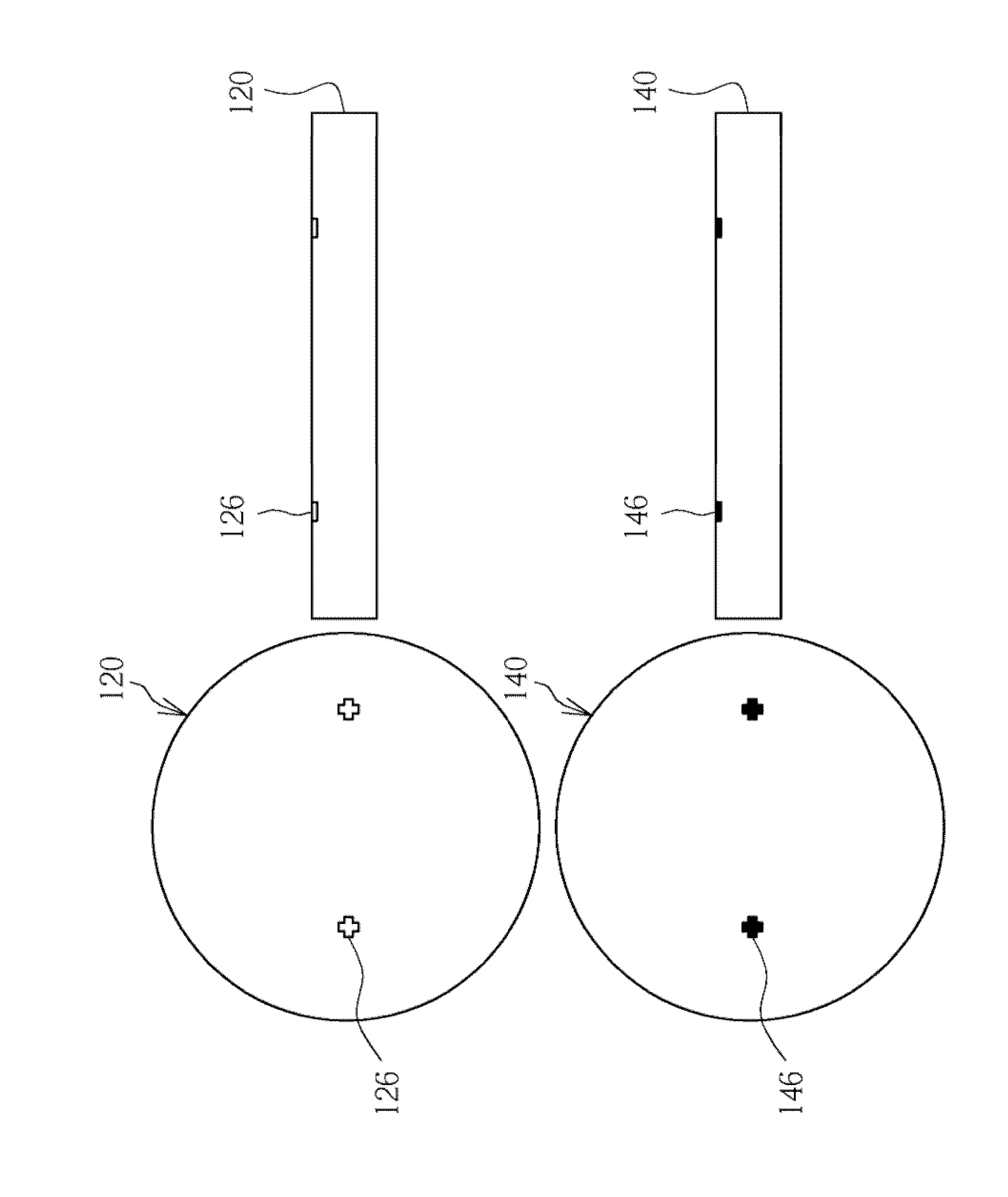 Wafer to wafer connection structure