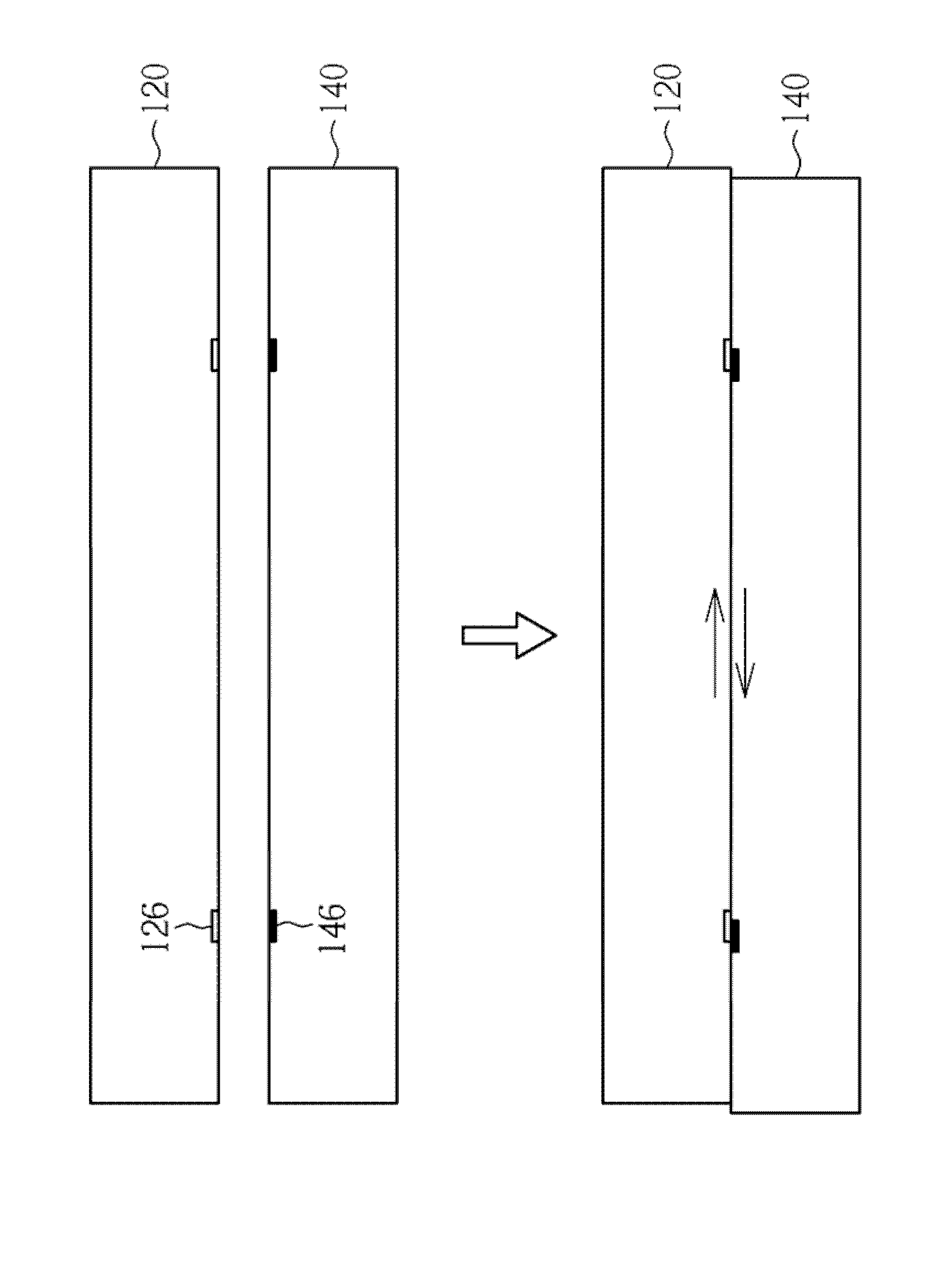 Wafer to wafer connection structure