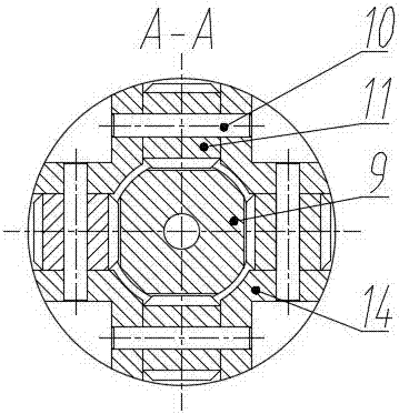 Variable-diameter hydraulic cutter capable of realizing continuous cutting of sleevings with different diameters through gear and rack transmission