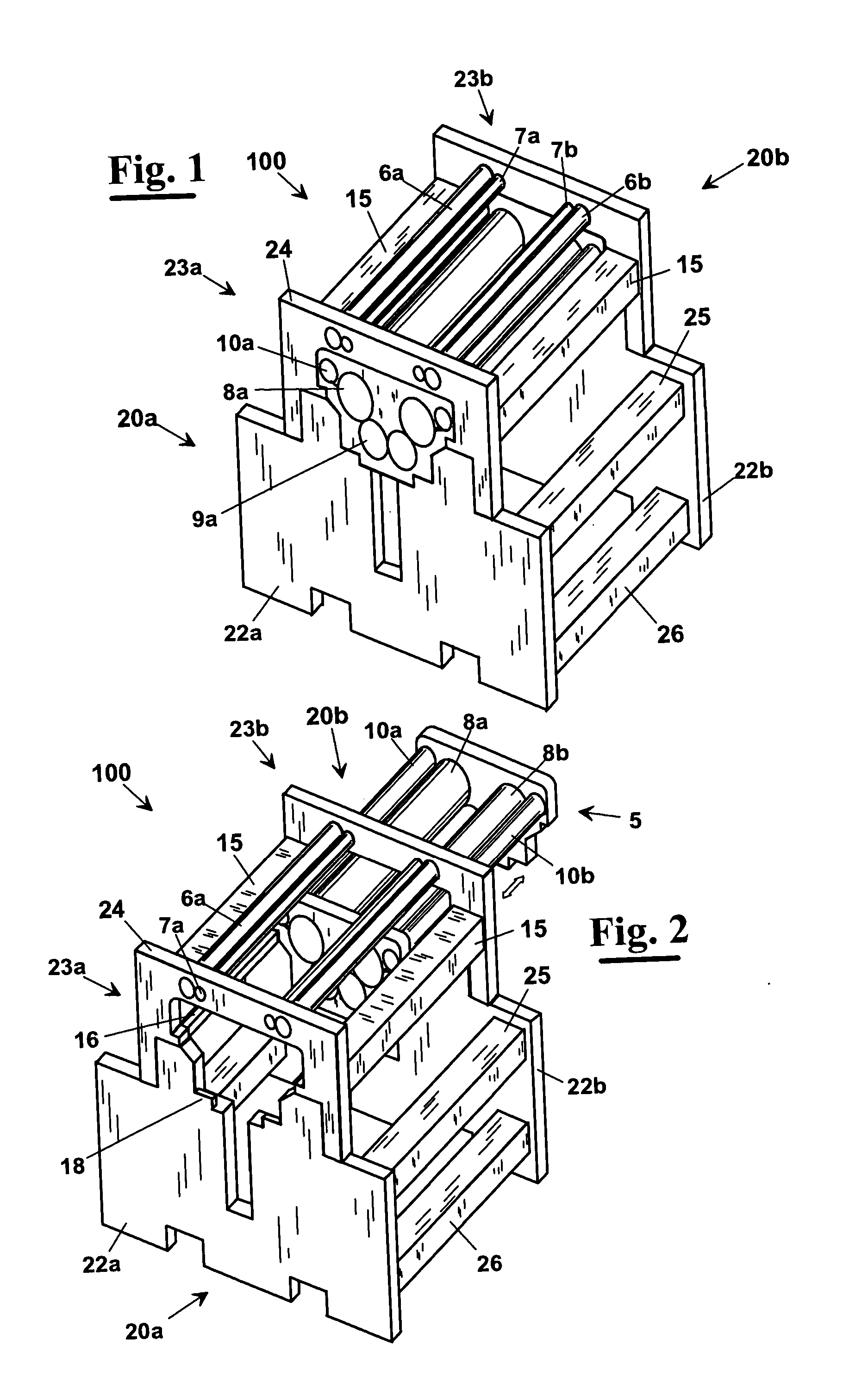 Structure of interfolding machine