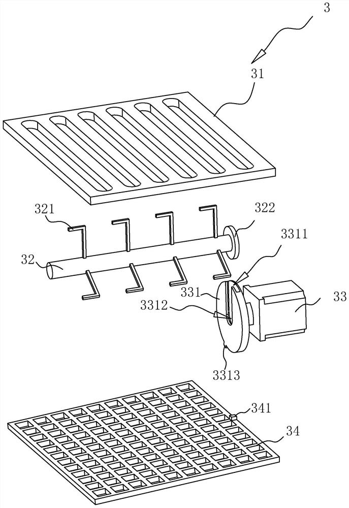 Sponge city seepage drainage structure and water circulation system