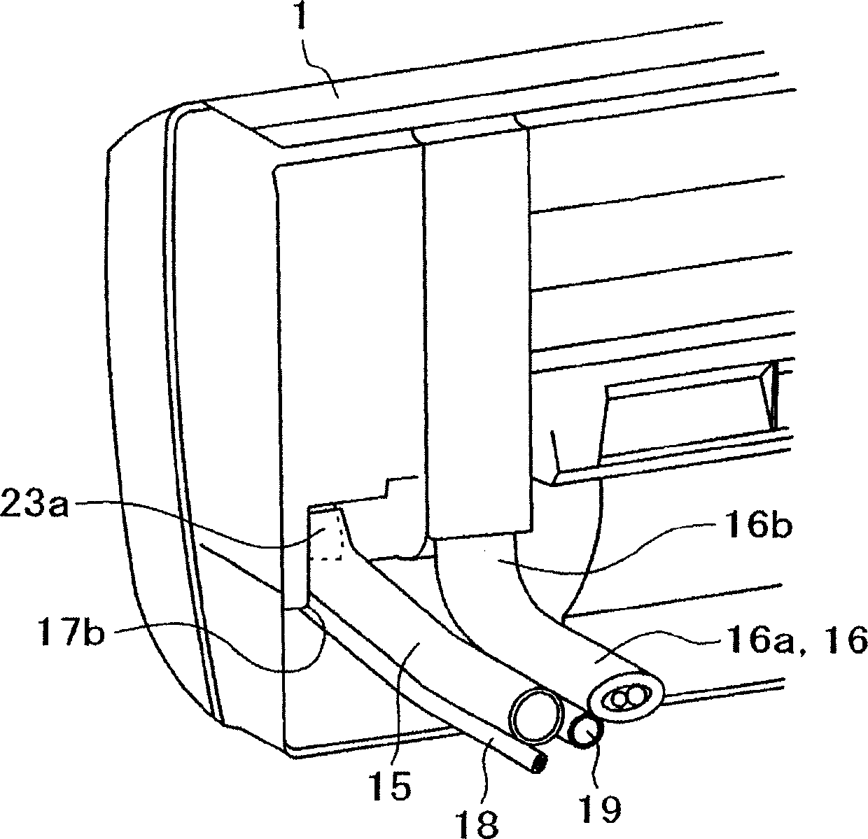 Air supply device and air conditioner using same