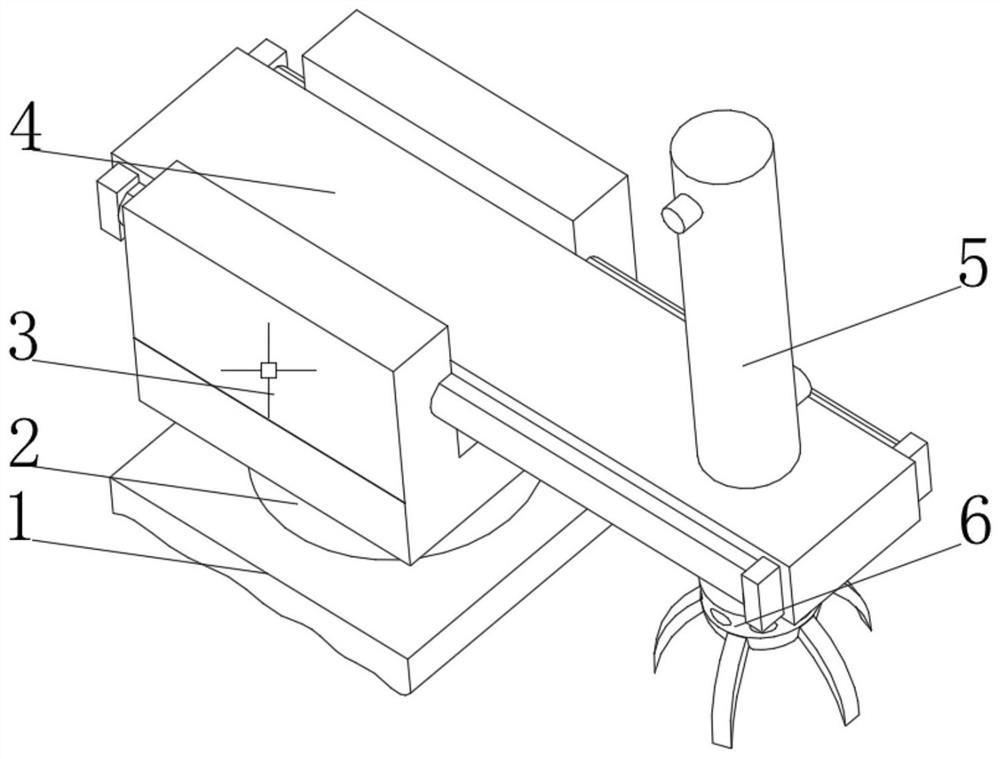 Mold taking manipulator for injection molding