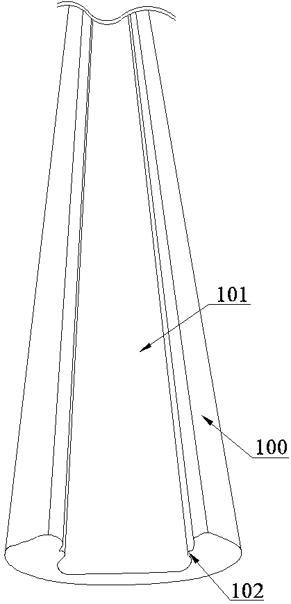 Novel lamp body structure