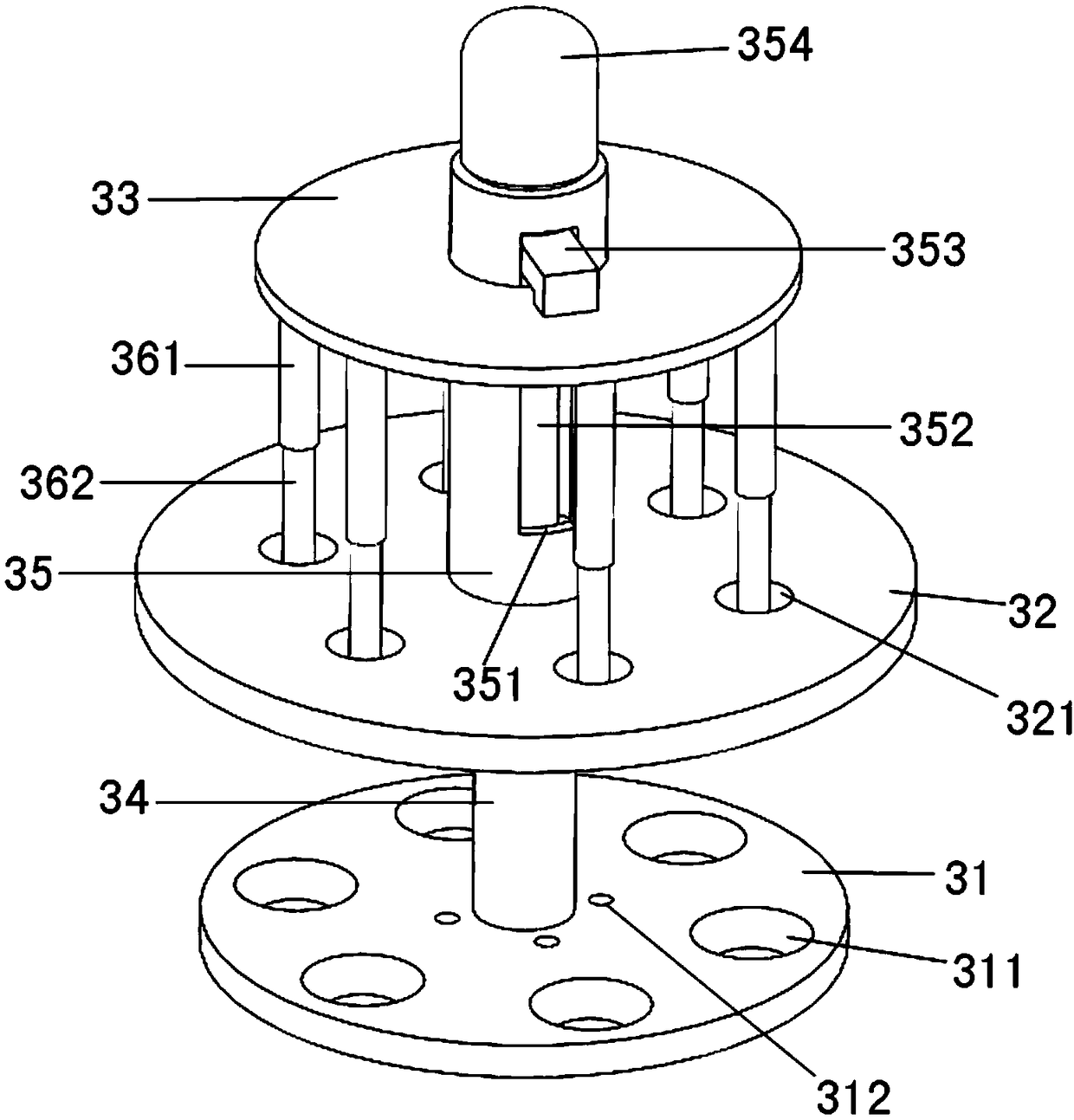 Household carrot cutting device