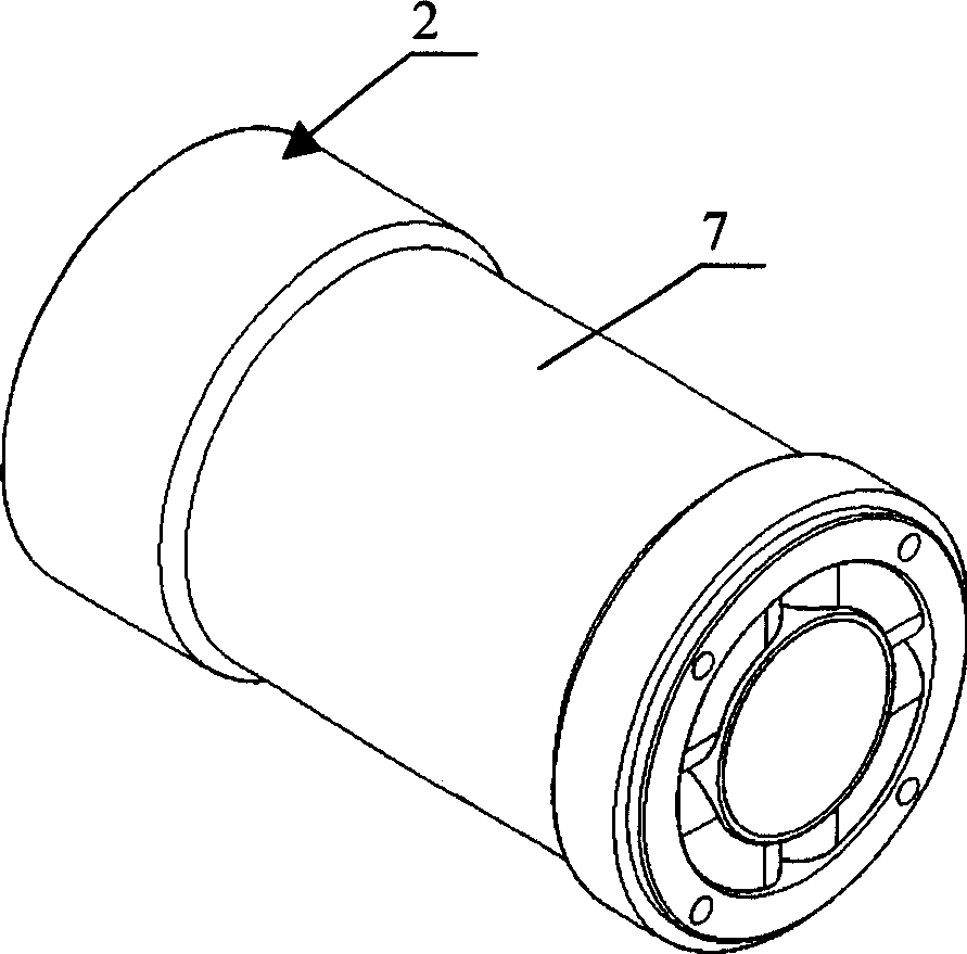 Vibration mirror motor