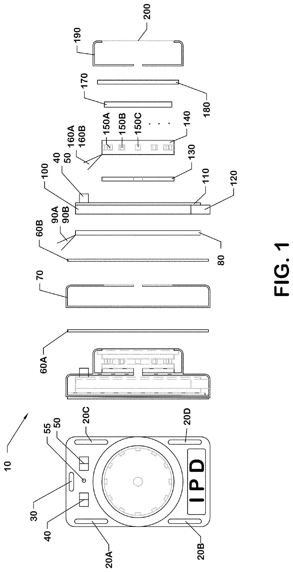 Devices for instant detection and disinfection of aerosol droplet particles using UV light sources