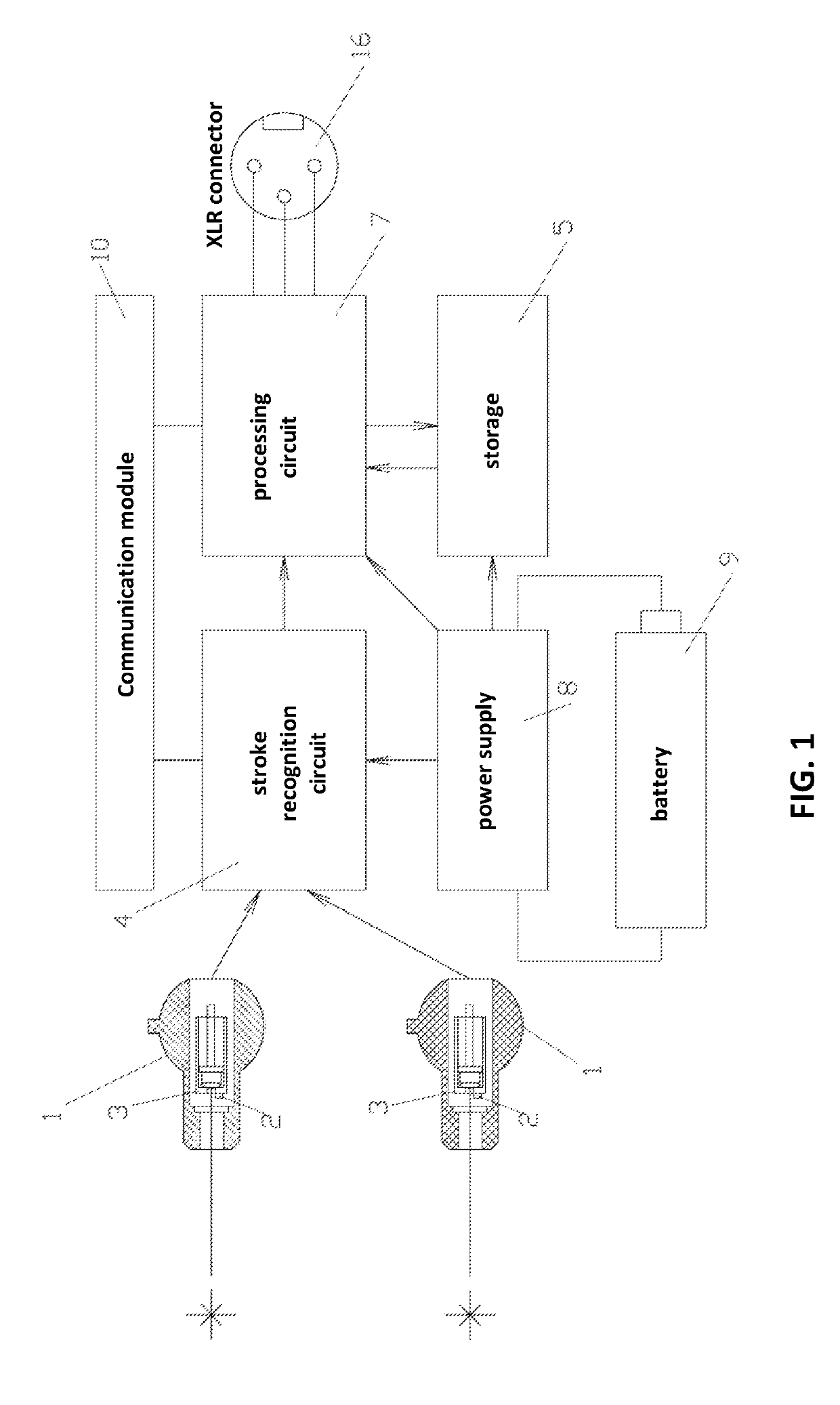 Laser trigger for bass drum