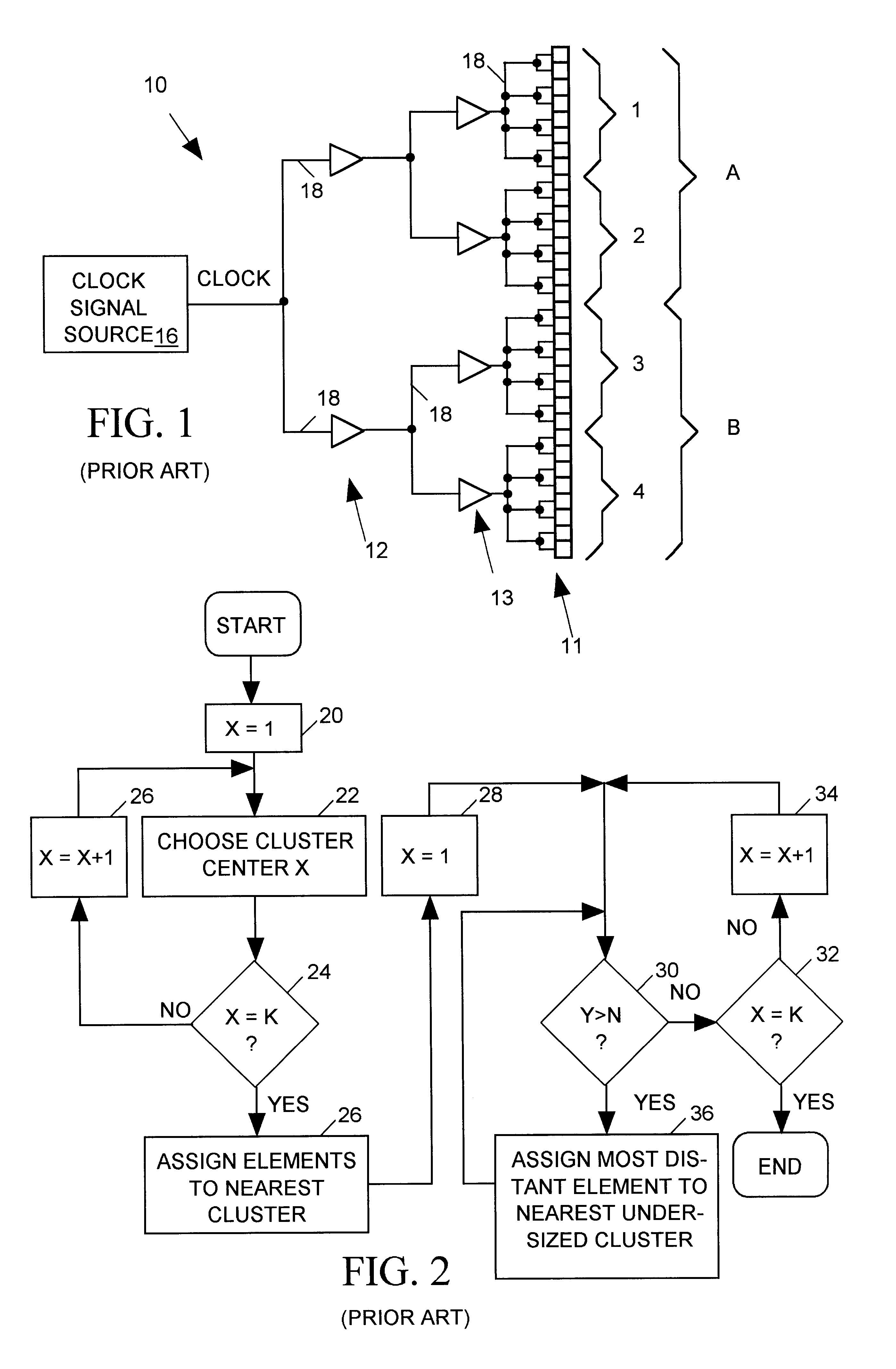 Method for balancing a clock tree