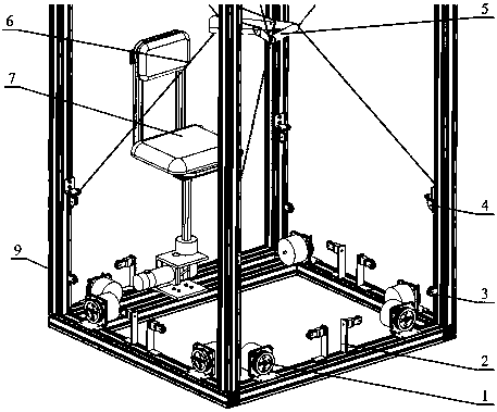 A parallel cable-driven upper limb rehabilitation robot and its implementation method