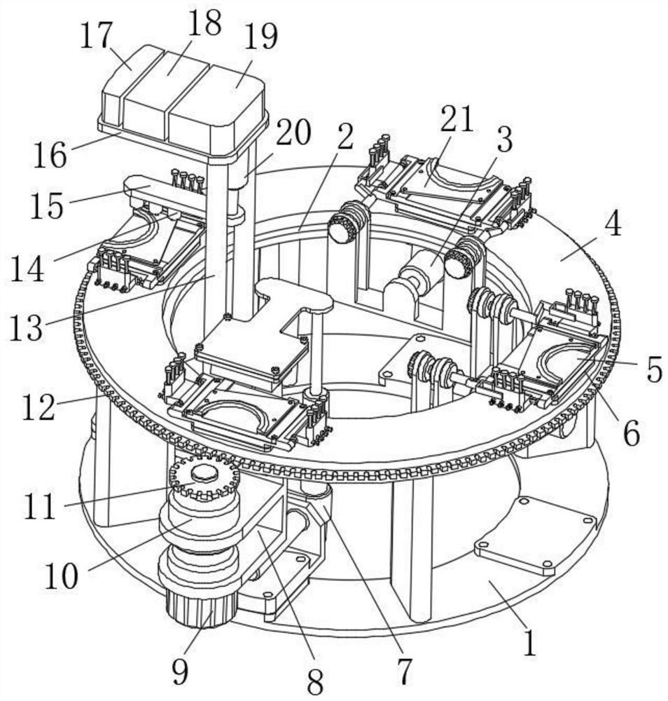 An automobile fender production strength detection device