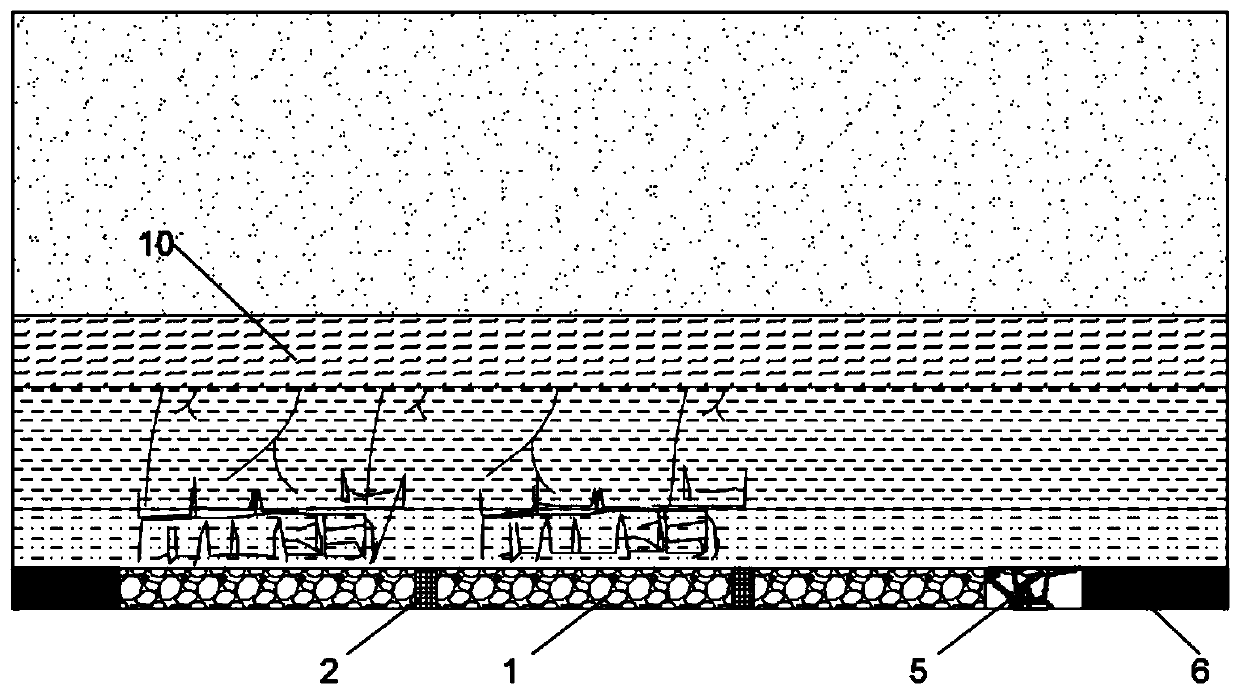 A method for recreating underground water storage space by solid filling mining in coal mines