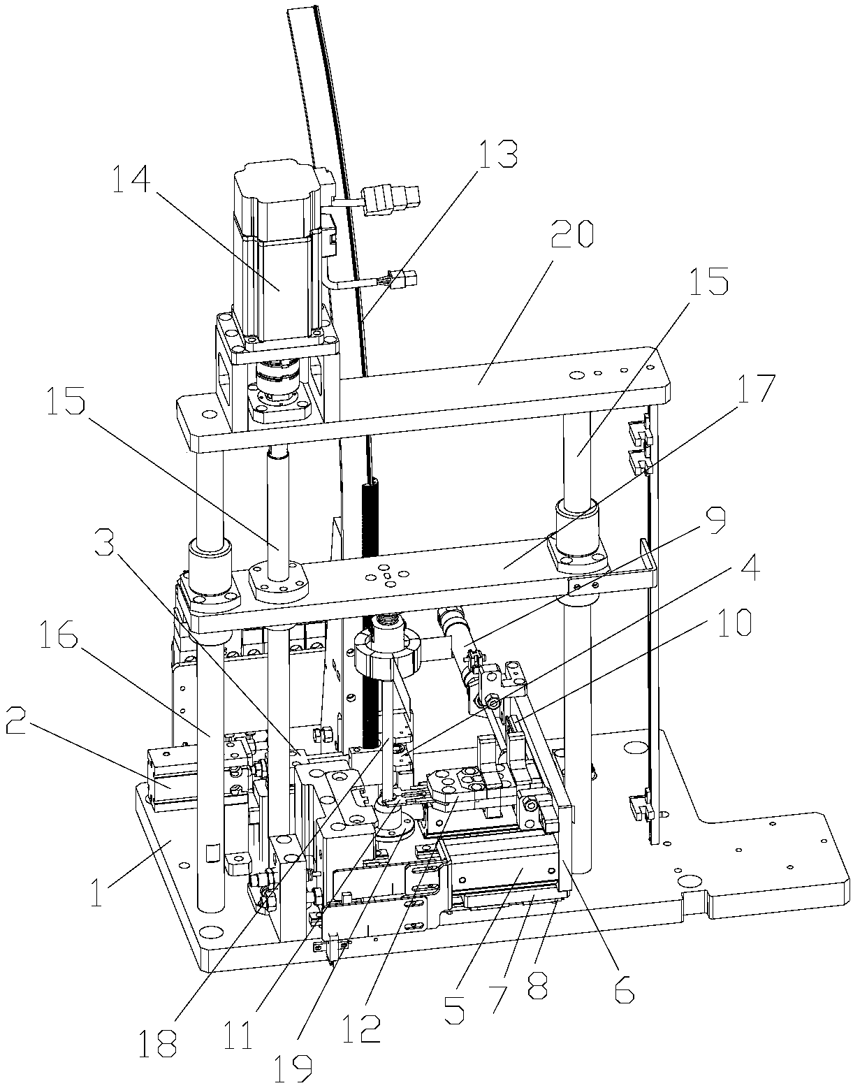 Check ring pressing fit machine