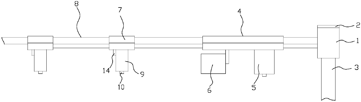 A smart beacon warning device