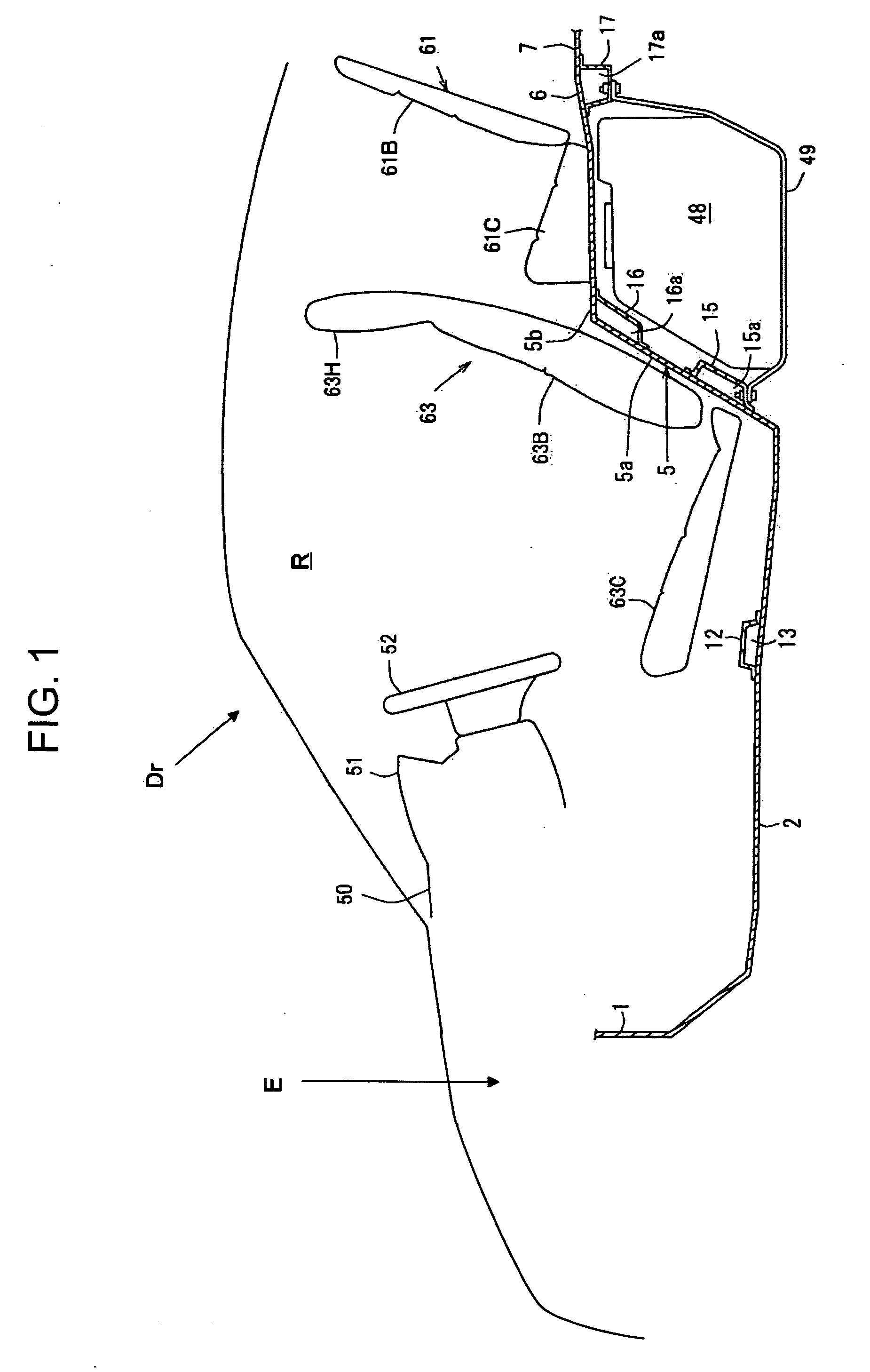 Arrangement structure for auxiliary component of vehicle