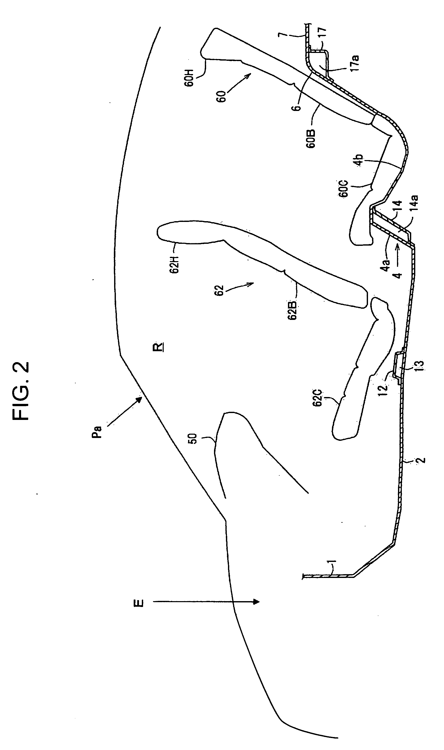 Arrangement structure for auxiliary component of vehicle