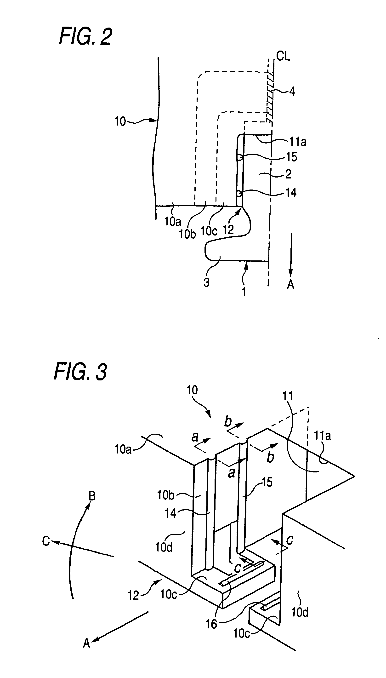 Holding structure for trunk lid opening lever