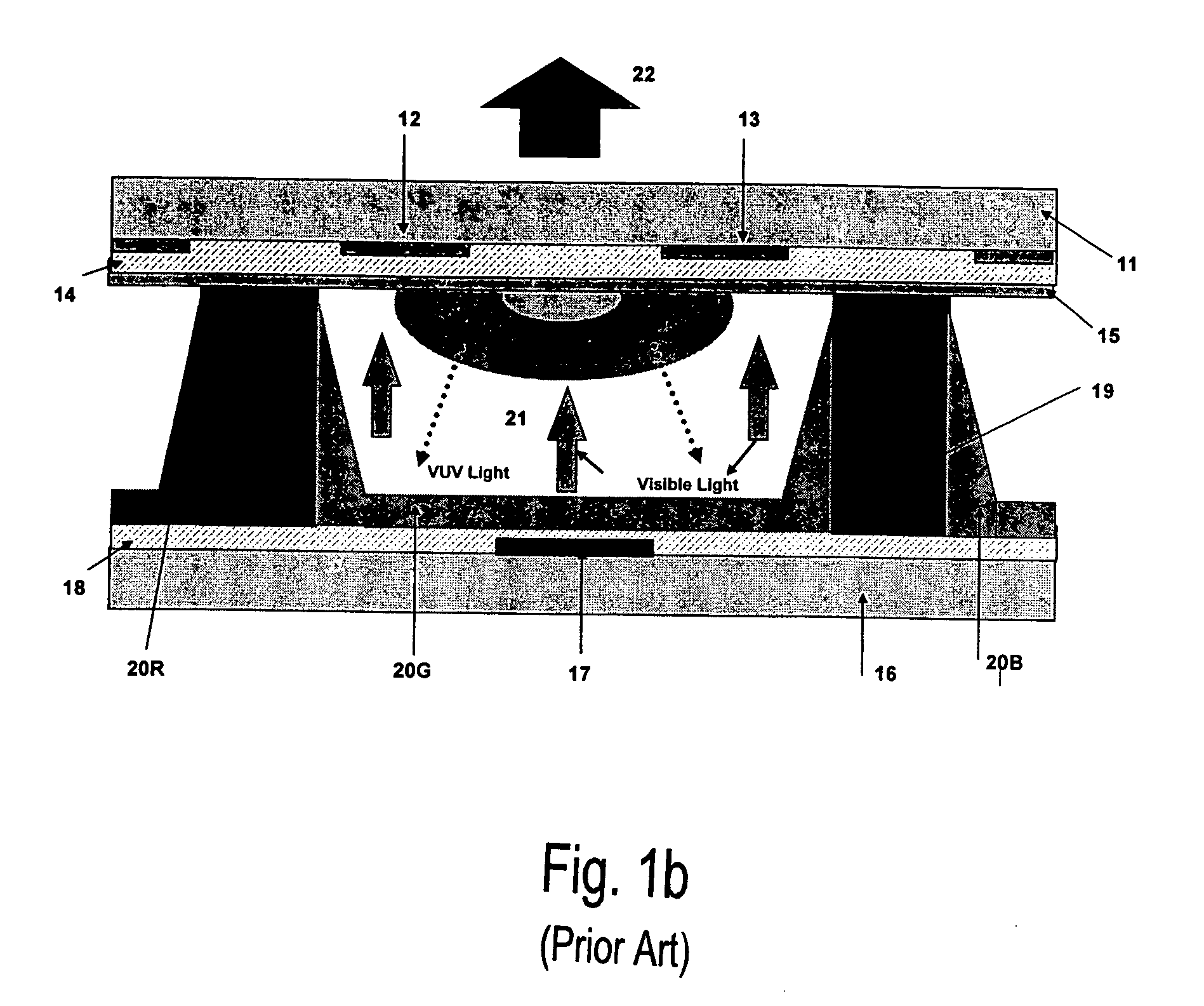 Green emitting phosphor material and plasma display panel using the same