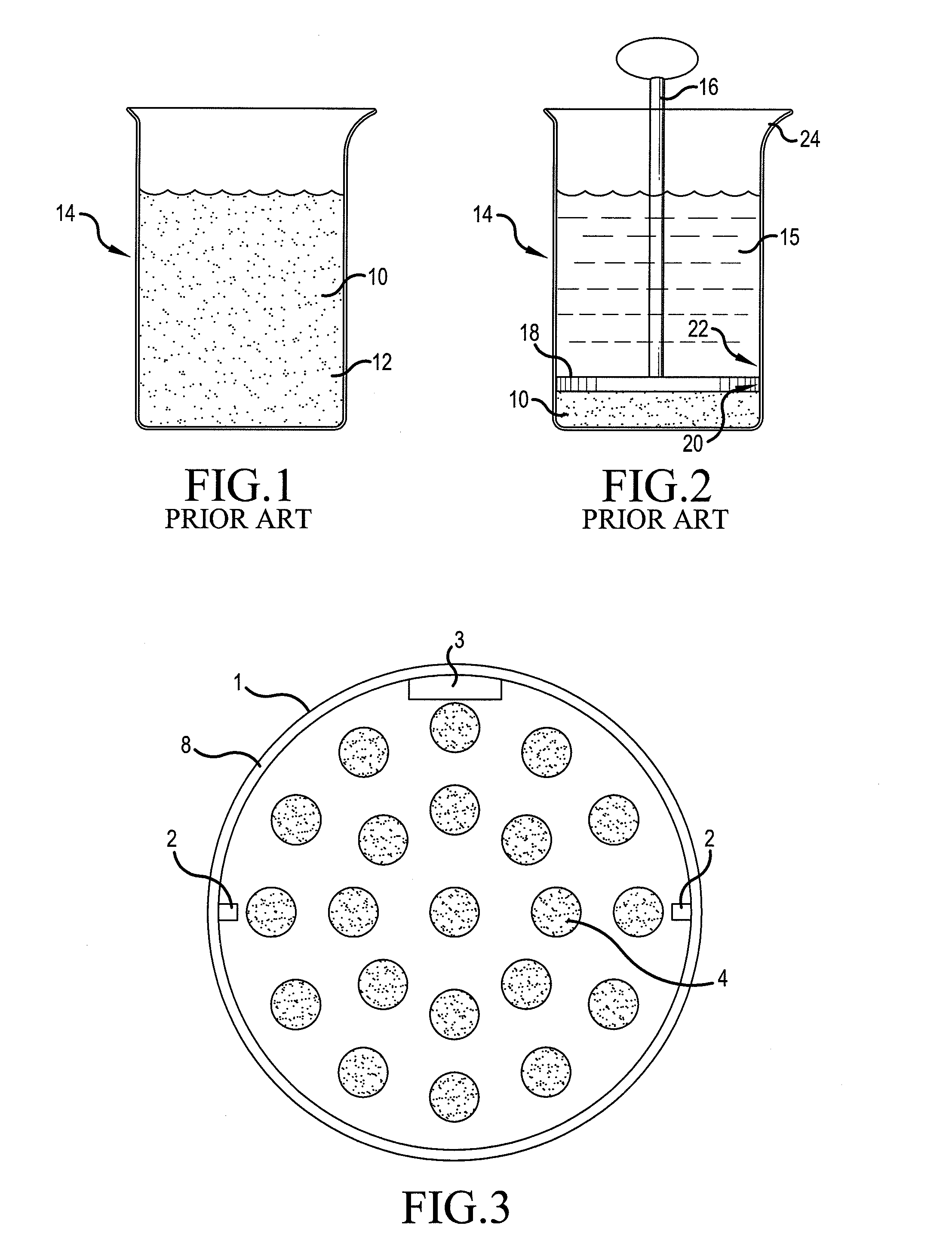 Device for removing the spent flavor base from a french press beverage brewing apparatus after use