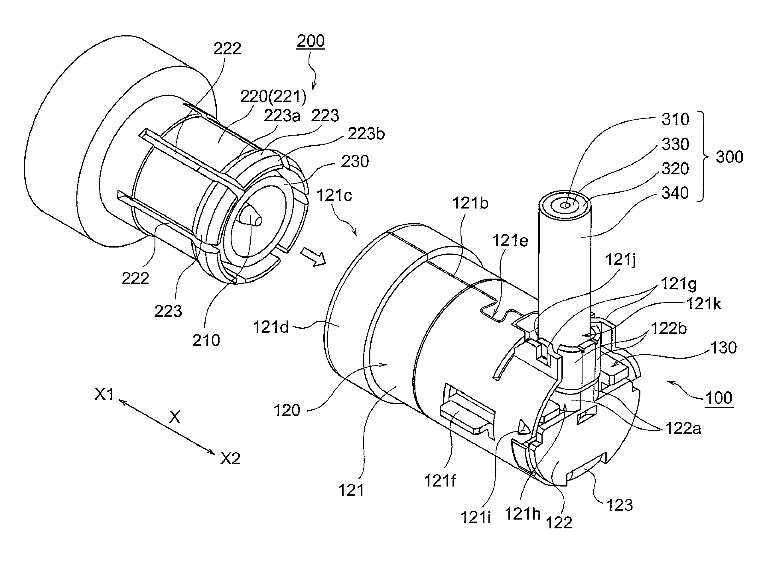 Connector and connector unit