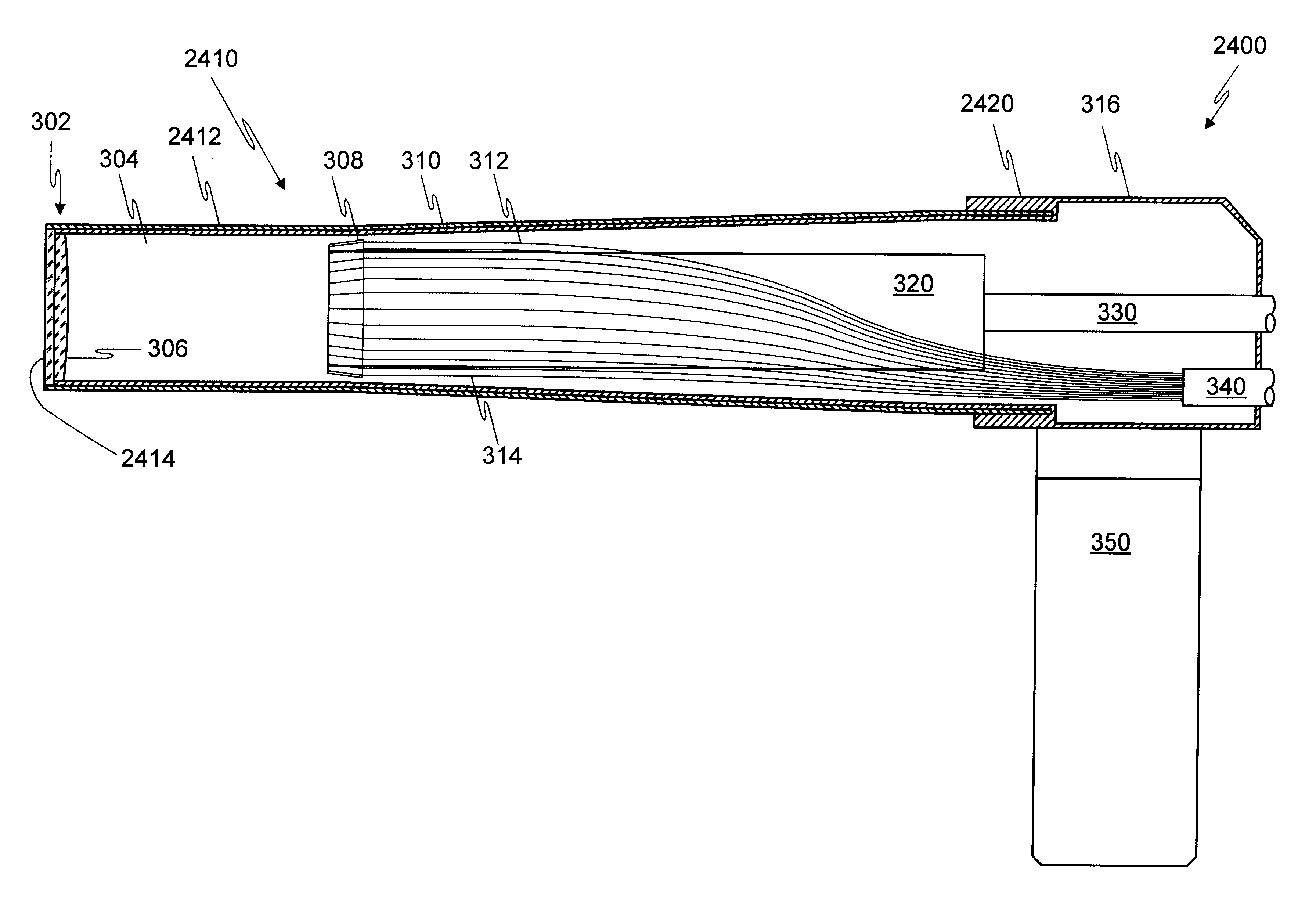 Optical probe having and methods for difuse and uniform light irradiation