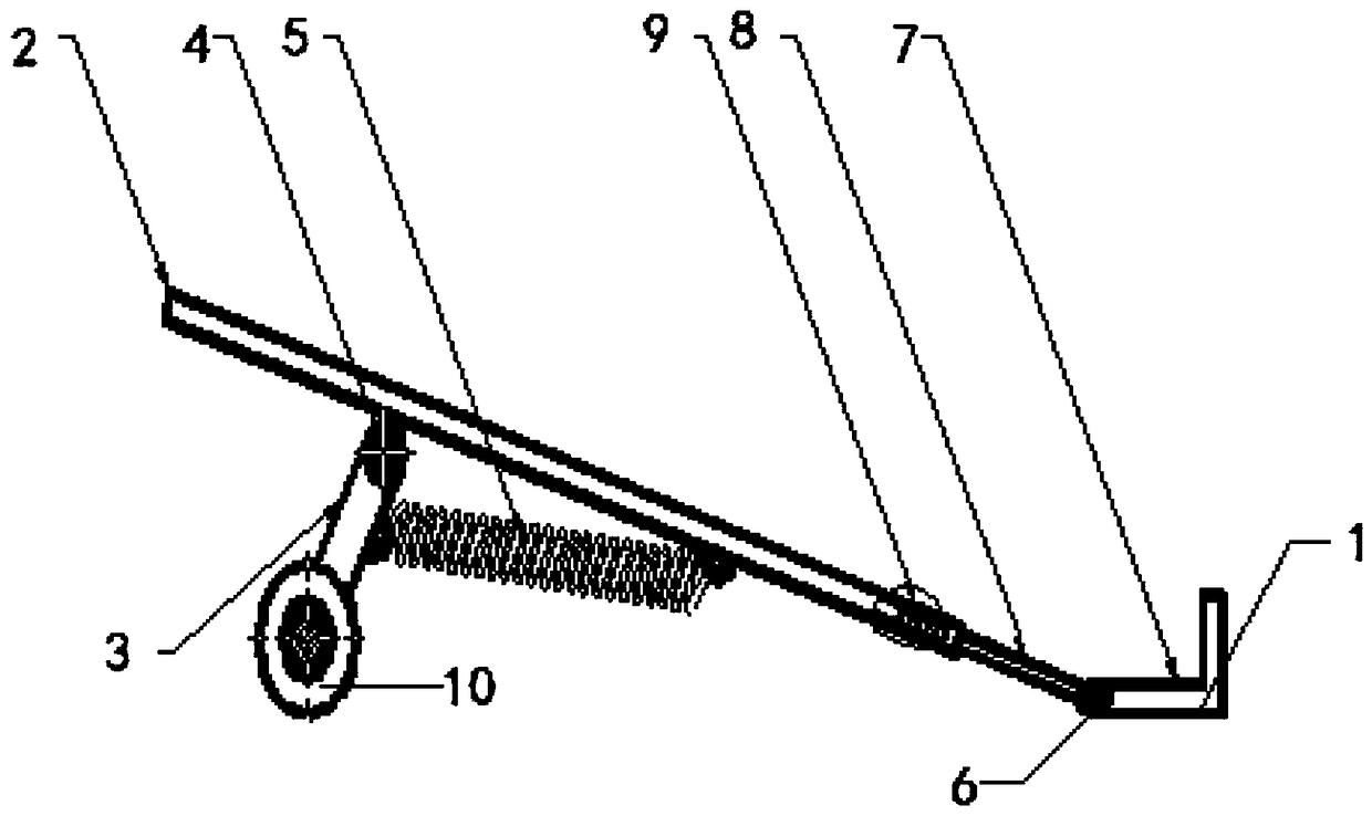 Push-up assisting device suitable for beginners