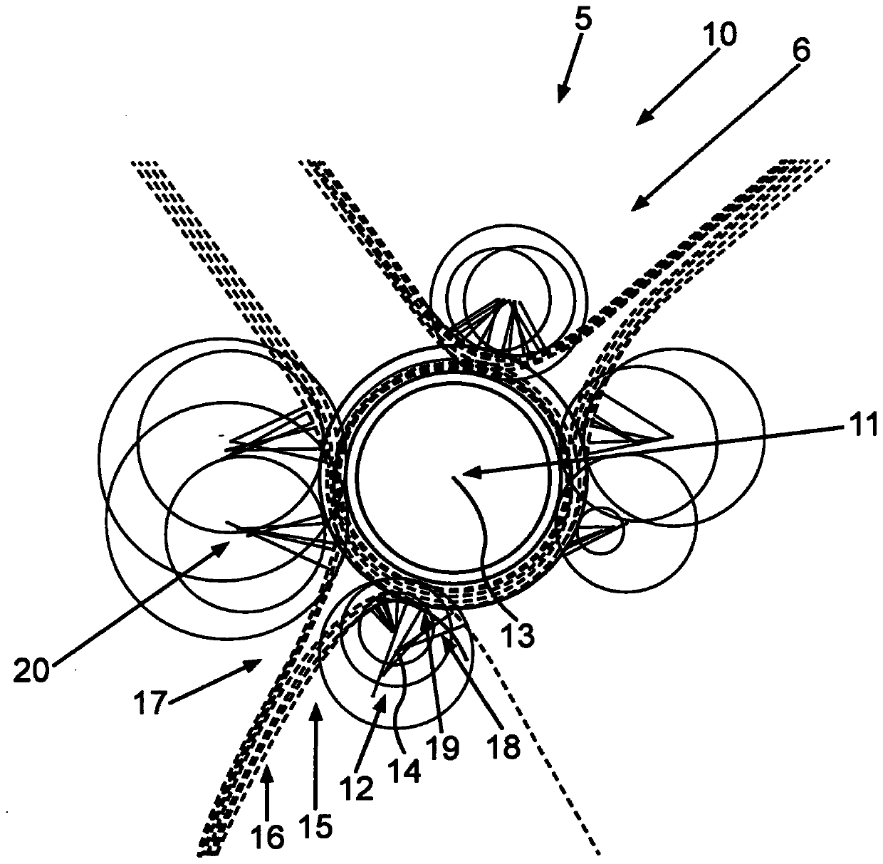 Method and system for providing information on at least one object in an environmental area of ​​a motor vehicle