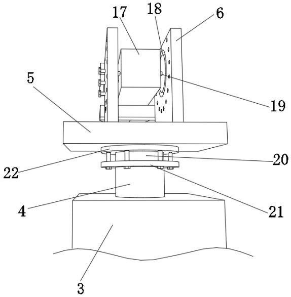 A high-power motor slip ring replacement device