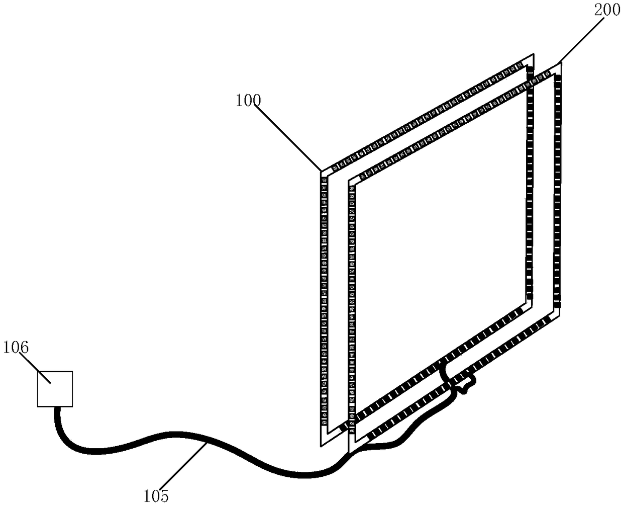 Touch input equipment and applied electronic equipment thereof