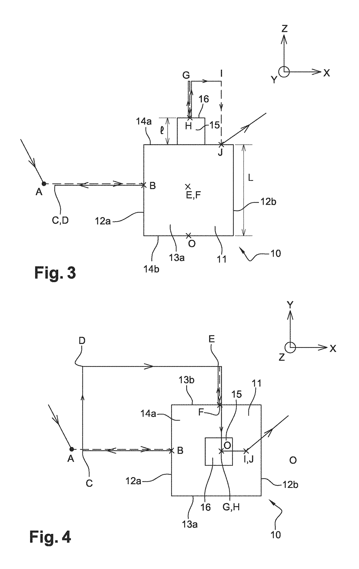 Method for determining the position of a fixed cartography token including deducing coordinate points of the cartography token with respect to movement of a needle